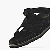 Women Flats C.6 Black Buckskin Komis and Komis Women Flats C.6 Black Buckskin Komis and Komis
