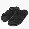 Women Flats C.6 Black Buckskin Komis and Komis Women Flats C.6 Black Buckskin Komis and Komis