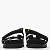 Women Flats C.6 Black Buckskin Komis and Komis Women Flats C.6 Black Buckskin Komis and Komis