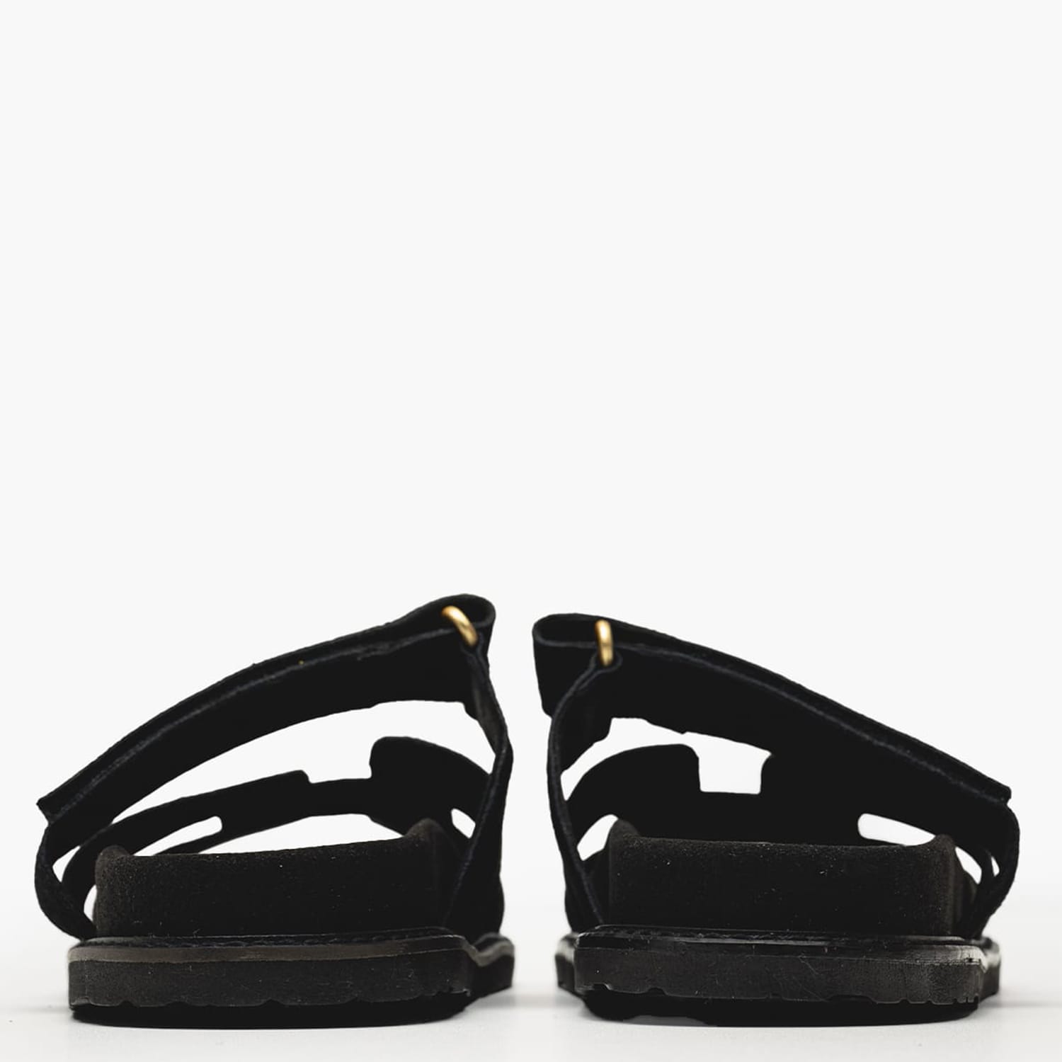 Women Flats C.6 Black Buckskin Komis and Komis Women Flats C.6 Black Buckskin Komis and Komis