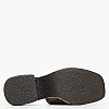 Women Mules C.801 Brown Fabric Komis and Komis Women Mules C.801 Brown Fabric Komis and Komis