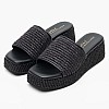 Women Platforms Low C.80 Black Mat Komis and Komis Women Platforms Low C.80 Black Mat Komis and Komis