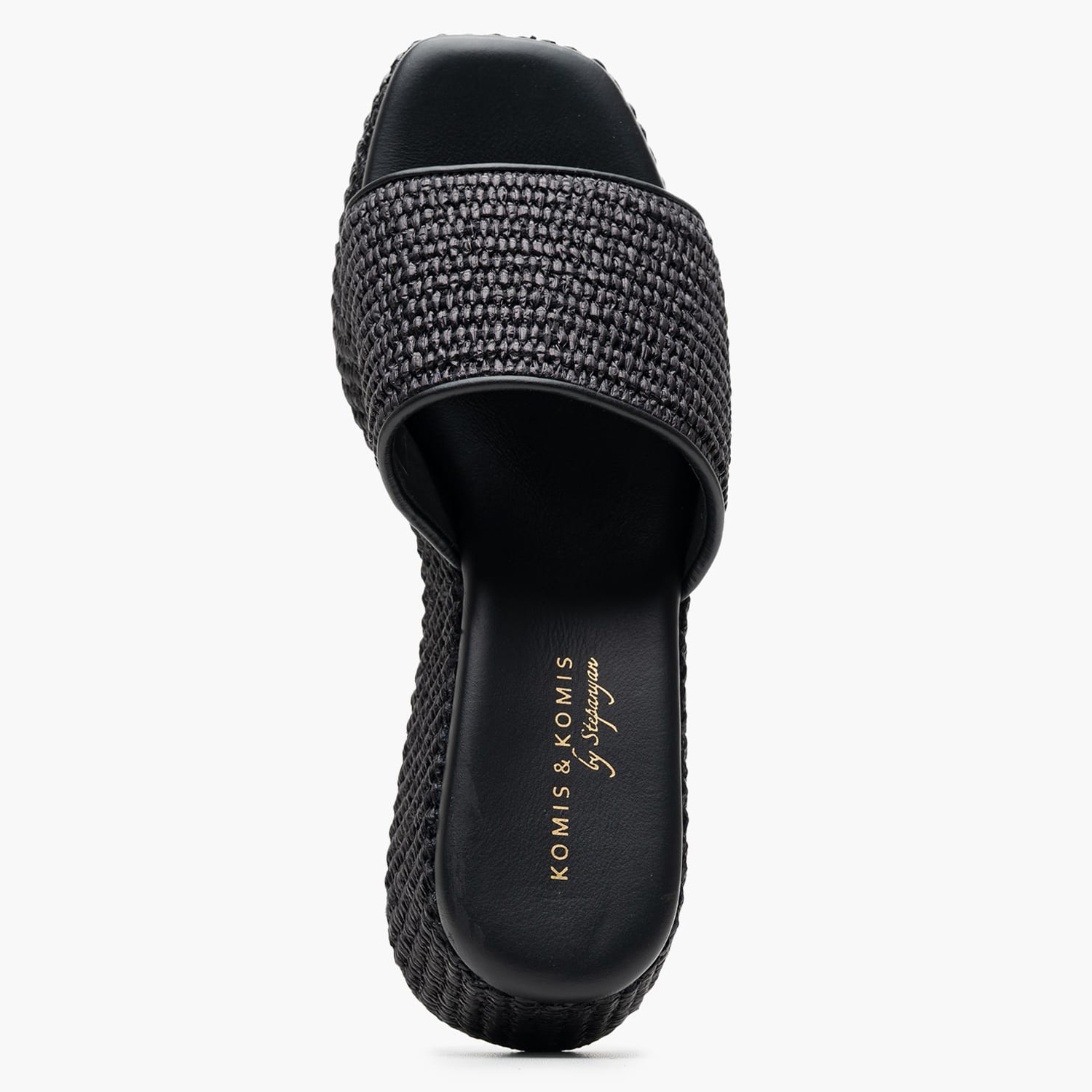 Women Platforms Low C.80 Black Mat Komis and Komis Women Platforms Low C.80 Black Mat Komis and Komis