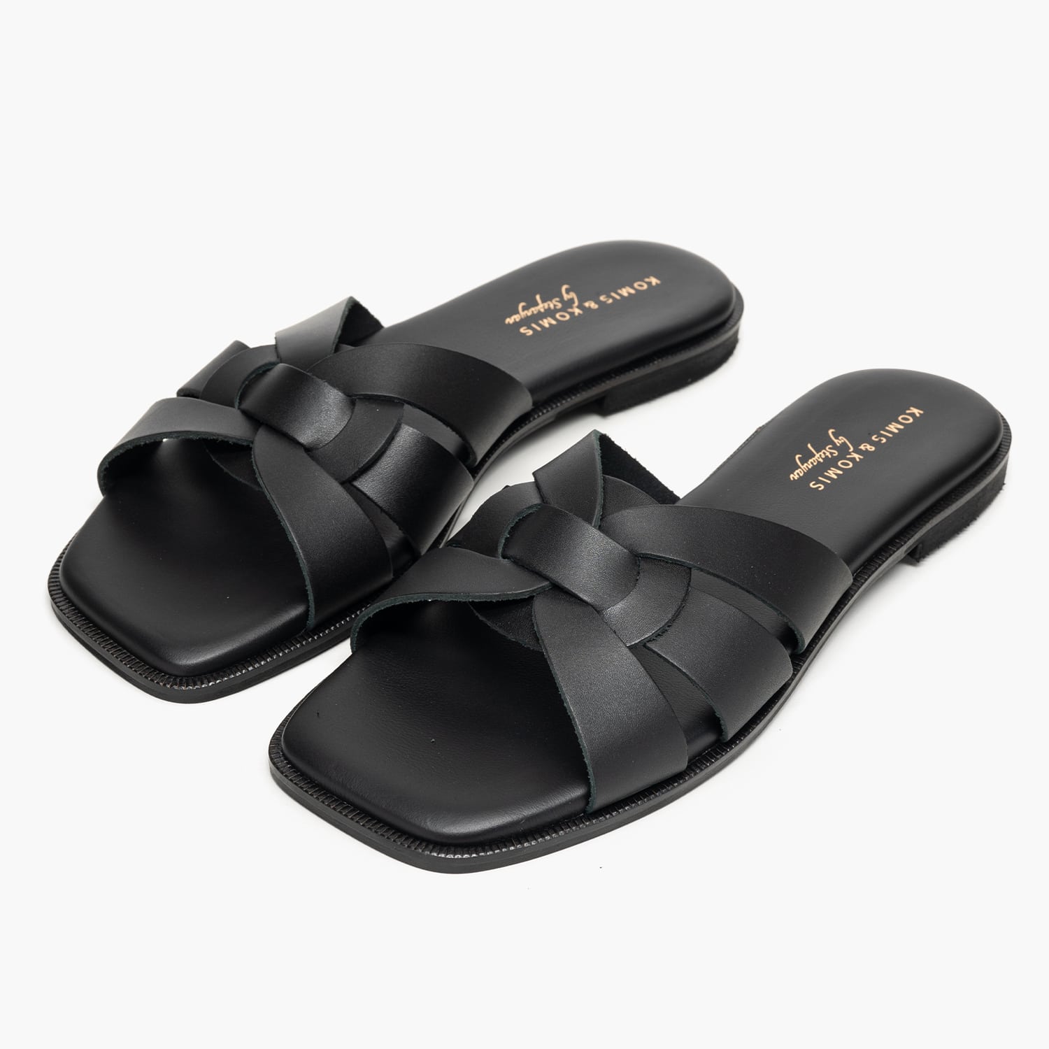 Komis and Komis C.901 Γυναικείo Flat Komis and Komis C.901-Black
