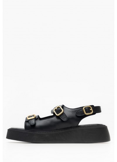 Γυναικεία Mules Daniz3 Μαύρο ECOleather Nine West