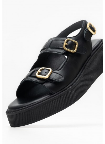 Γυναικεία Mules Daniz3 Μαύρο ECOleather Nine West