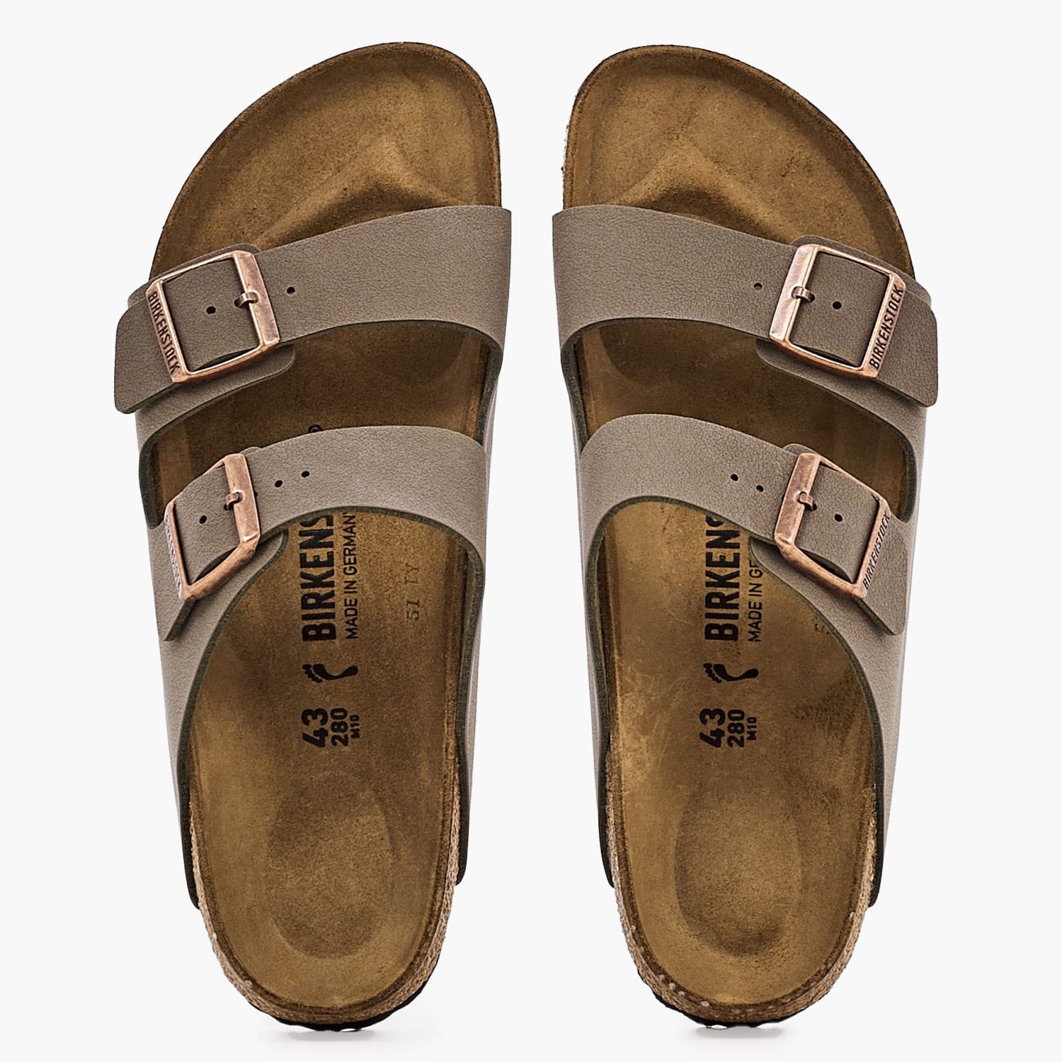 Ανδρικές Σαγιονάρες & Πέδιλα Arizona.Bfbc.M Γκρι ECOleather Birkenstock