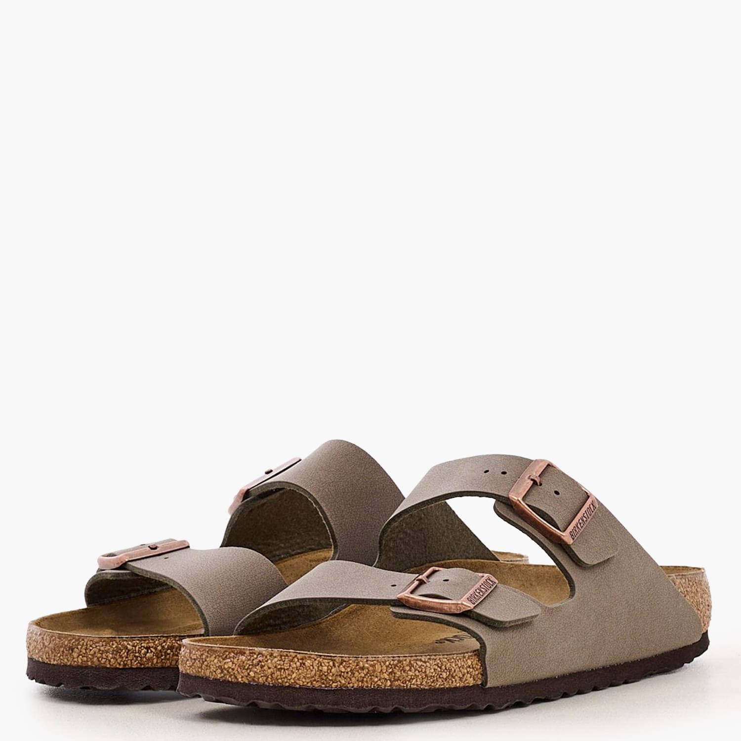 Ανδρικές Σαγιονάρες & Πέδιλα Arizona.Bfbc.M Γκρι ECOleather Birkenstock Ανδρικές Σαγιονάρες & Πέδιλα Arizona.Bfbc.M Γκρι ECOleather Birkenstock