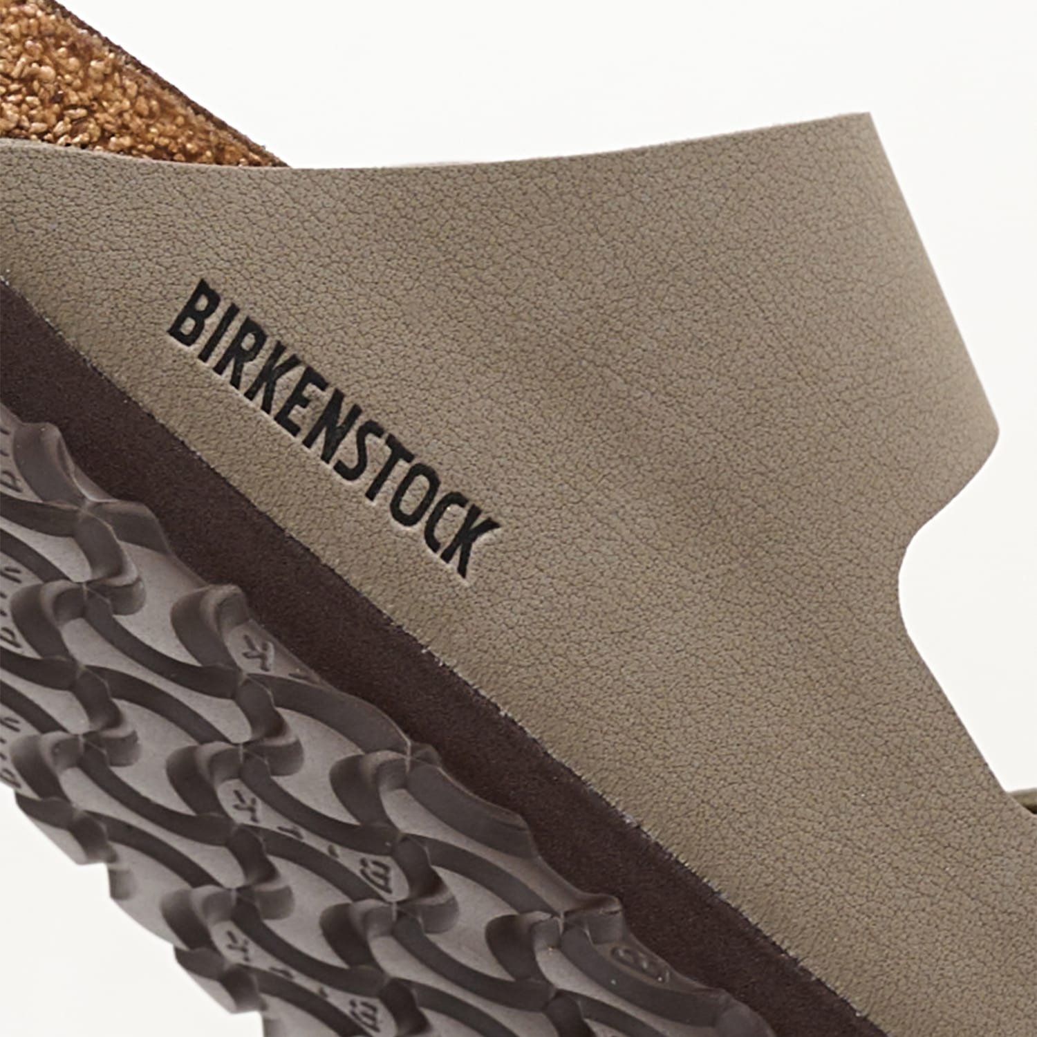 Γυναικεία Flats Arizona.Bfbc Γκρι ECOleather Birkenstock Γυναικεία Flats Arizona.Bfbc Γκρι ECOleather Birkenstock
