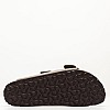 Γυναικεία Flats Arizona.Bfbc Γκρι ECOleather Birkenstock Γυναικεία Flats Arizona.Bfbc Γκρι ECOleather Birkenstock