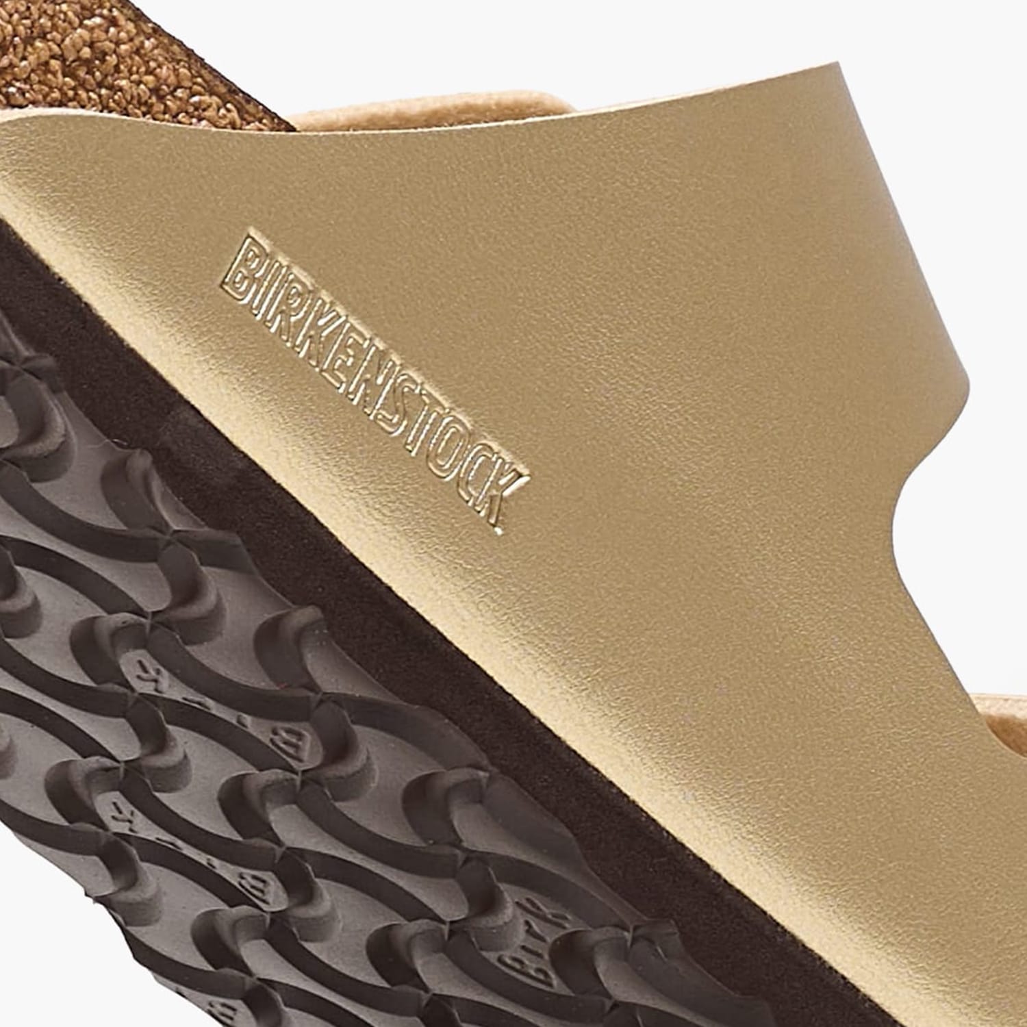 Γυναικεία Flats Arizona.Bf Χρυσό ECOleather Birkenstock Γυναικεία Flats Arizona.Bf Χρυσό ECOleather Birkenstock