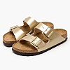 Γυναικεία Flats Arizona.Bf Χρυσό ECOleather Birkenstock Γυναικεία Flats Arizona.Bf Χρυσό ECOleather Birkenstock