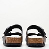 Γυναικεία Flats Arizona.Bs.N Μαύρο ECOleather Birkenstock Γυναικεία Flats Arizona.Bs.N Μαύρο ECOleather Birkenstock