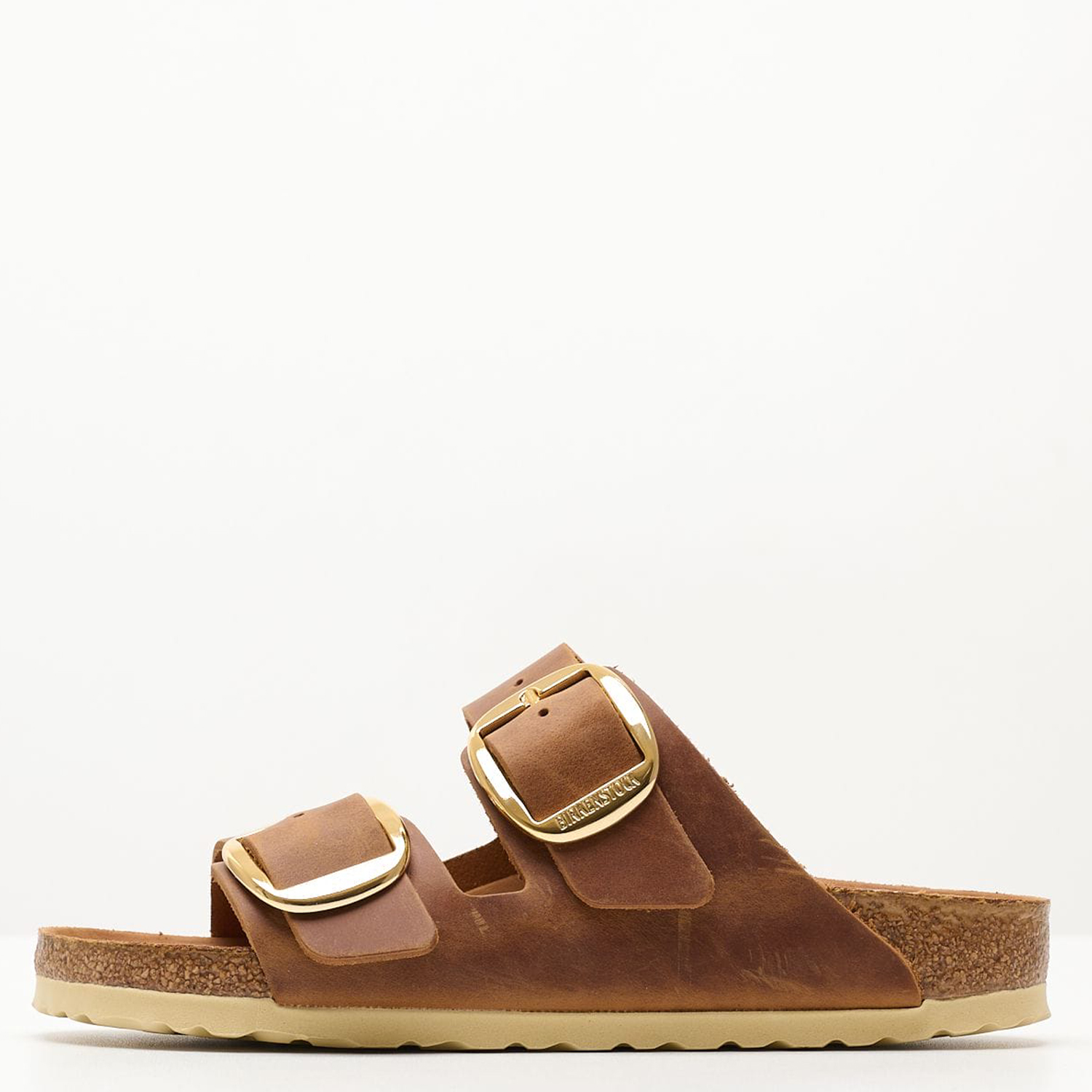 Γυναικεία Flats Arizona.Buckle2 Ταμπά Δέρμα Λαδερό Birkenstock Γυναικεία Flats Arizona.Buckle2 Ταμπά Δέρμα Λαδερό Birkenstock