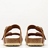 Γυναικεία Flats Arizona.Buckle2 Ταμπά Δέρμα Λαδερό Birkenstock Γυναικεία Flats Arizona.Buckle2 Ταμπά Δέρμα Λαδερό Birkenstock