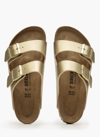 Γυναικεία Flats Sfb.Arizona Μαύρο ECOleather Birkenstock