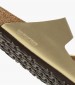 Γυναικεία Flats Arizona.B Χρυσό ECOleather Birkenstock