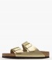 Γυναικεία Flats Arizona.B Χρυσό ECOleather Birkenstock