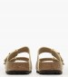 Γυναικεία Flats Arizona.B Χρυσό ECOleather Birkenstock