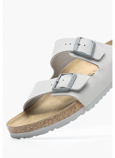 Ανδρικές Σαγιονάρες & Πέδιλα Arizona.Cn Γκρι ECOleather Birkenstock