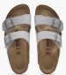 Γυναικεία Flats Arizona.Coin Γκρι ECOleather Birkenstock Γυναικεία Flats Arizona.Coin Γκρι ECOleather Birkenstock