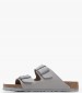 Γυναικεία Flats Arizona.Coin Γκρι ECOleather Birkenstock Γυναικεία Flats Arizona.Coin Γκρι ECOleather Birkenstock