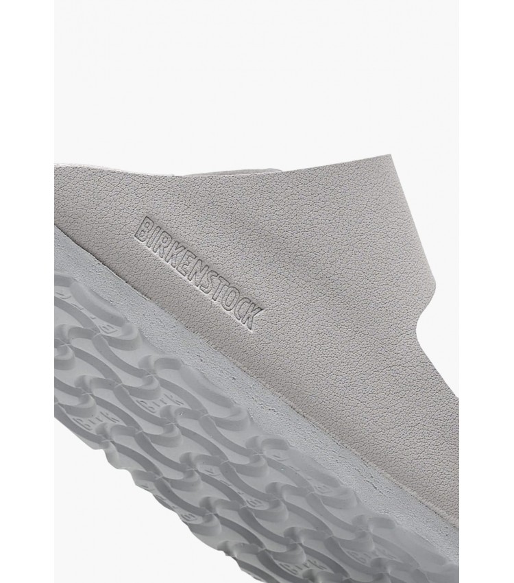 Γυναικεία Flats Arizona.Coin Γκρι ECOleather Birkenstock Γυναικεία Flats Arizona.Coin Γκρι ECOleather Birkenstock