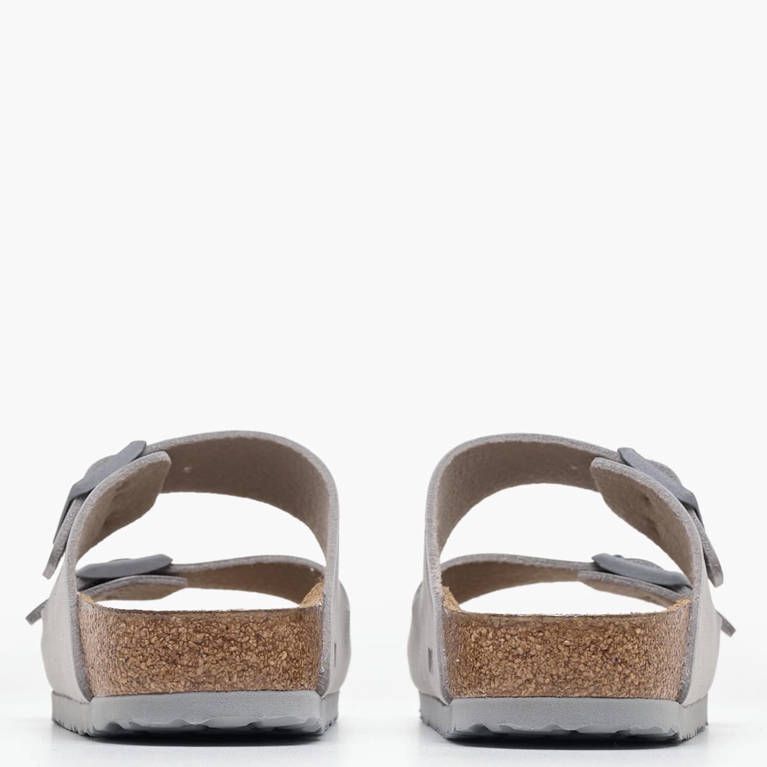 Γυναικεία Flats Arizona.Coin Γκρι ECOleather Birkenstock Γυναικεία Flats Arizona.Coin Γκρι ECOleather Birkenstock