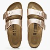 Γυναικεία Flats Arizona.Copper Μπρονζέ ECOleather Birkenstock Γυναικεία Flats Arizona.Copper Μπρονζέ ECOleather Birkenstock