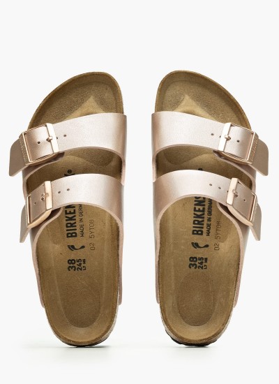 Γυναικεία Flats Sfb.Arizona Μαύρο ECOleather Birkenstock