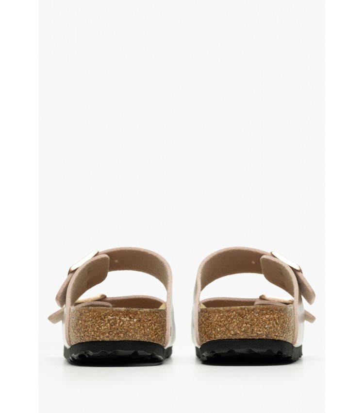 Γυναικεία Flats Arizona.Copper Μπρονζέ ECOleather Birkenstock Γυναικεία Flats Arizona.Copper Μπρονζέ ECOleather Birkenstock