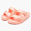 Women Flip Flops & Sandals Arizona.Coral Pink Rubber Birkenstock Women Flip Flops & Sandals Arizona.Coral Pink Rubber Birkenstock