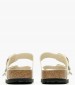 Γυναικεία Flats Arizona.Cru Μπεζ Δέρμα Birkenstock Γυναικεία Flats Arizona.Cru Μπεζ Δέρμα Birkenstock