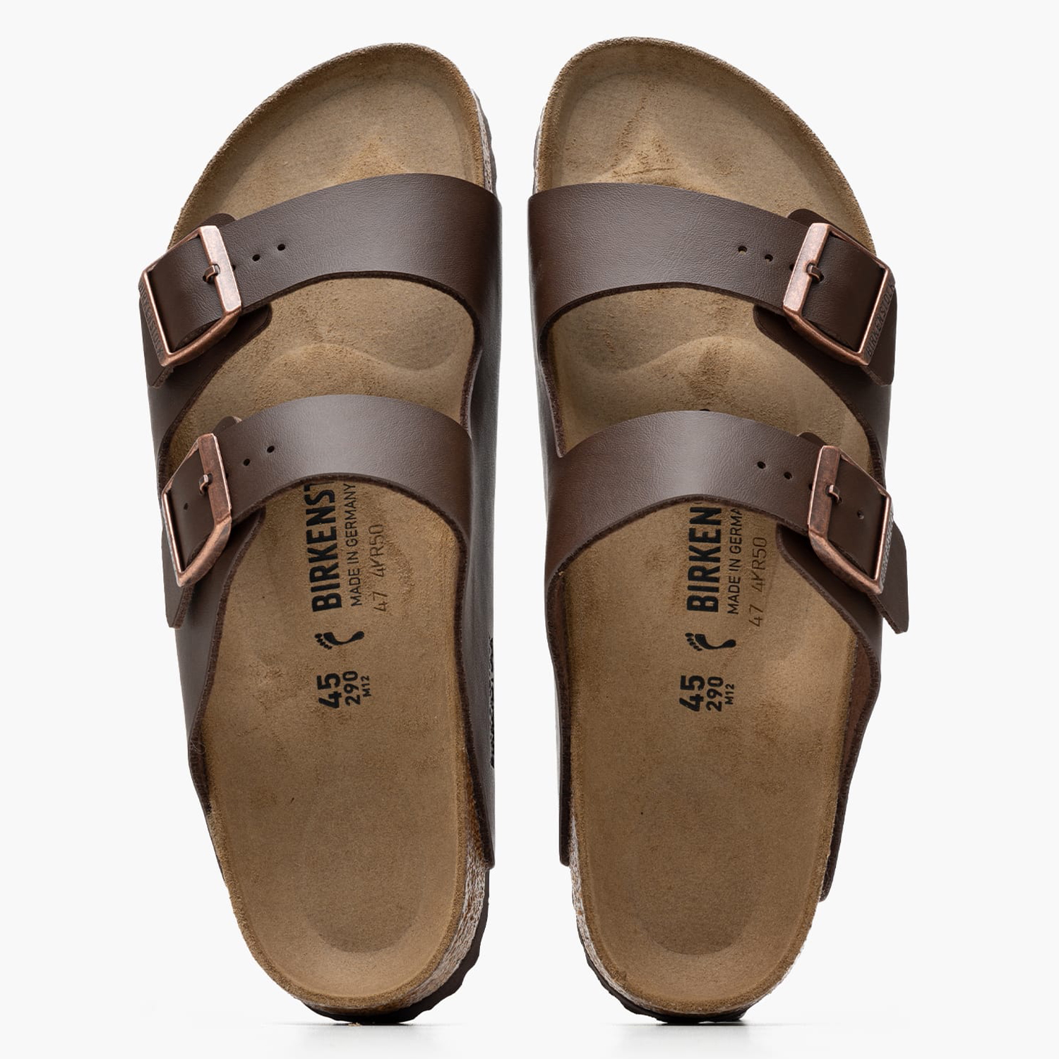 Ανδρικές Σαγιονάρες & Πέδιλα Arizona.Dark Καφέ ECOleather Birkenstock