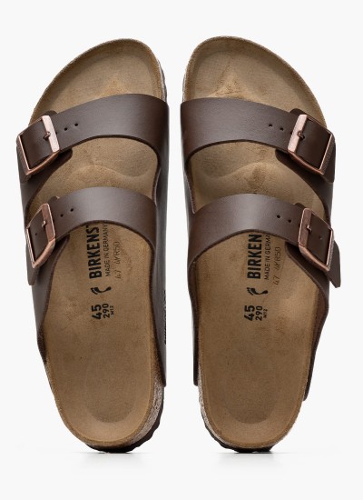 Γυναικεία Flats Sfb.Arizona Μαύρο ECOleather Birkenstock