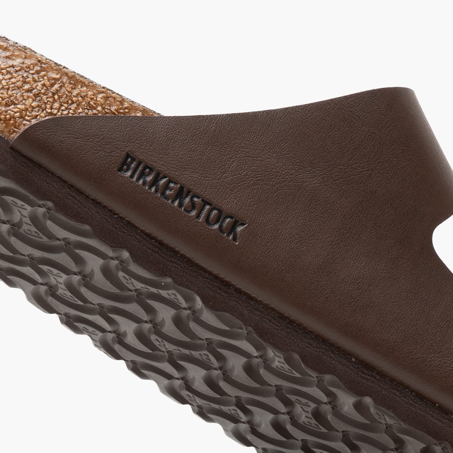 Ανδρικές Σαγιονάρες & Πέδιλα Arizona.Dark Καφέ ECOleather Birkenstock Ανδρικές Σαγιονάρες & Πέδιλα Arizona.Dark Καφέ ECOleather Birkenstock