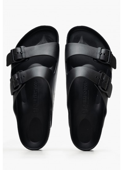 Ανδρικές Σαγιονάρες & Πέδιλα Arizona.Bs.Nman Μαύρο ECOleather Birkenstock