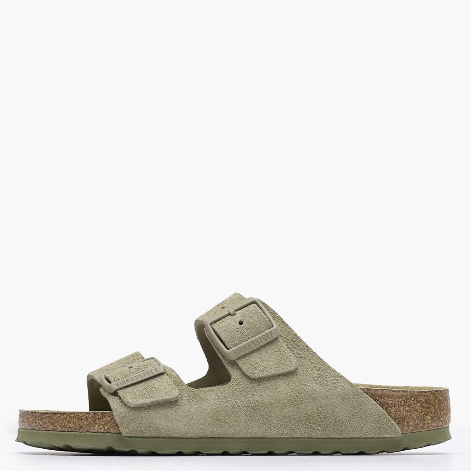 Γυναικεία Flats Arizona.Fdd Χακί Δέρμα Καστόρι Birkenstock Γυναικεία Flats Arizona.Fdd Χακί Δέρμα Καστόρι Birkenstock