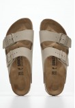 Γυναικεία Flats Arizona.Fk Χακί ECOleather Birkenstock