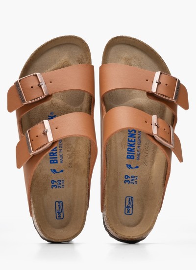 Γυναικεία Flats Gizeh.Big.Buckle Μαύρο Δέρμα Birkenstock