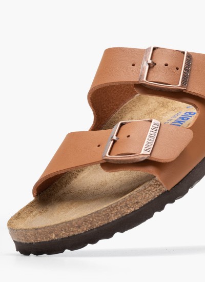 Γυναικεία Flats Gizeh.Big.Buckle Μαύρο Δέρμα Birkenstock