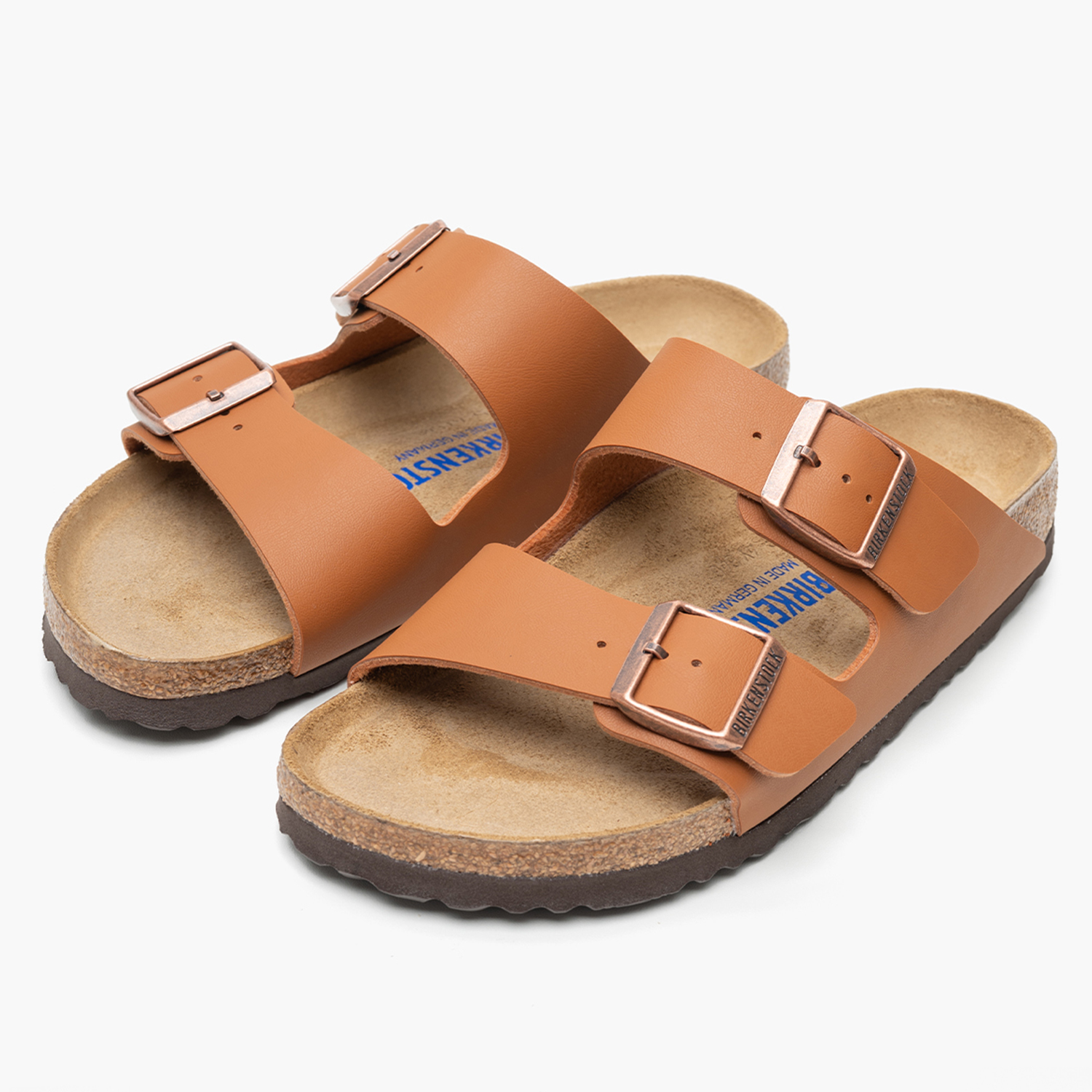 Γυναικεία Flats Arizona.Ginger Ταμπά ECOleather Birkenstock Γυναικεία Flats Arizona.Ginger Ταμπά ECOleather Birkenstock