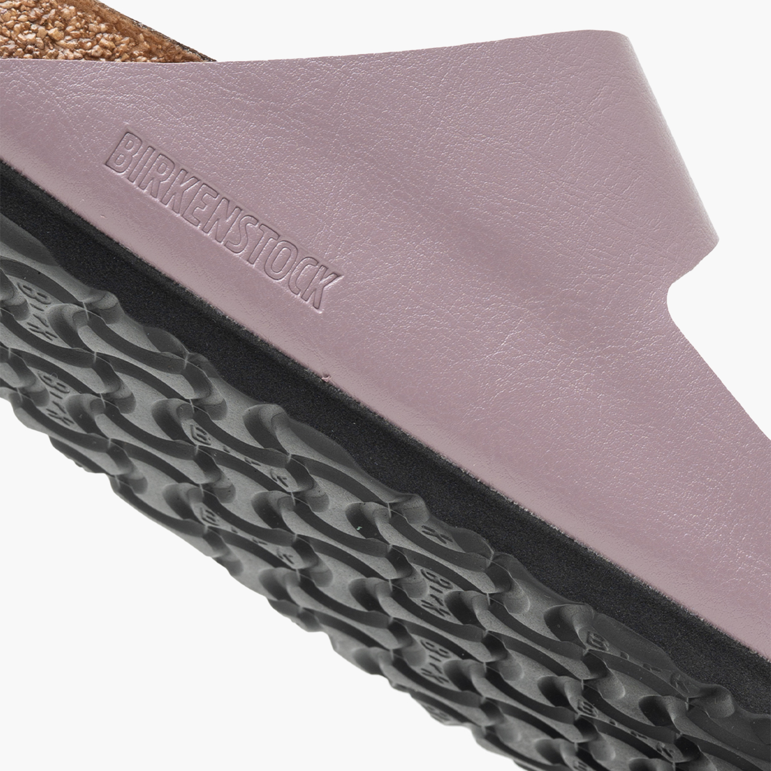 Γυναικεία Flats Arizona.Graceful Μωβ ECOleather Birkenstock Γυναικεία Flats Arizona.Graceful Μωβ ECOleather Birkenstock