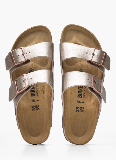 Γυναικεία Flats Gizeh.Big.Buckle Μαύρο Δέρμα Birkenstock