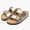 Γυναικεία Flats Arizona.Grace Πλατίνα ECOleather Birkenstock Γυναικεία Flats Arizona.Grace Πλατίνα ECOleather Birkenstock