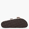 Γυναικεία Flats Arizona.Grace Πλατίνα ECOleather Birkenstock Γυναικεία Flats Arizona.Grace Πλατίνα ECOleather Birkenstock