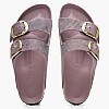 Γυναικεία Flats Arizona.Lav Μωβ Δέρμα Λαδερό Birkenstock Γυναικεία Flats Arizona.Lav Μωβ Δέρμα Λαδερό Birkenstock