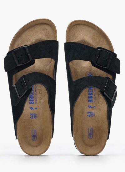 Ανδρικές Σαγιονάρες & Πέδιλα Arizona.Bs.Nman Μαύρο ECOleather Birkenstock