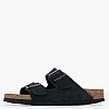 Γυναικεία Flats Arizona.Lv Μαύρο Δέρμα Καστόρι Birkenstock Γυναικεία Flats Arizona.Lv Μαύρο Δέρμα Καστόρι Birkenstock
