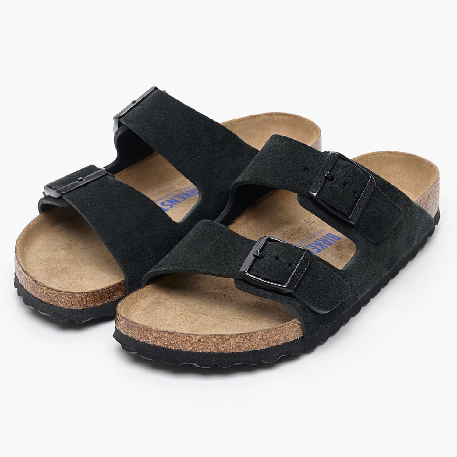 Γυναικεία Flats Arizona.Lv Μαύρο Δέρμα Καστόρι Birkenstock Γυναικεία Flats Arizona.Lv Μαύρο Δέρμα Καστόρι Birkenstock